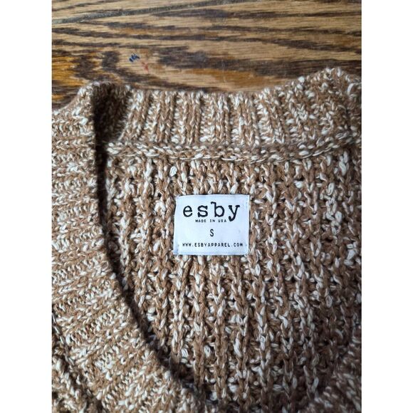 Esby Ashley Cardigan in caramel, size small - Picture 3 of 5